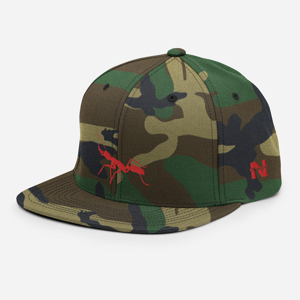 Camo/ Red Snap
