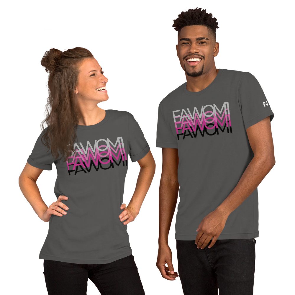 Short-Sleeve Unisex T-Shirt <FAWOM1 > DiZign