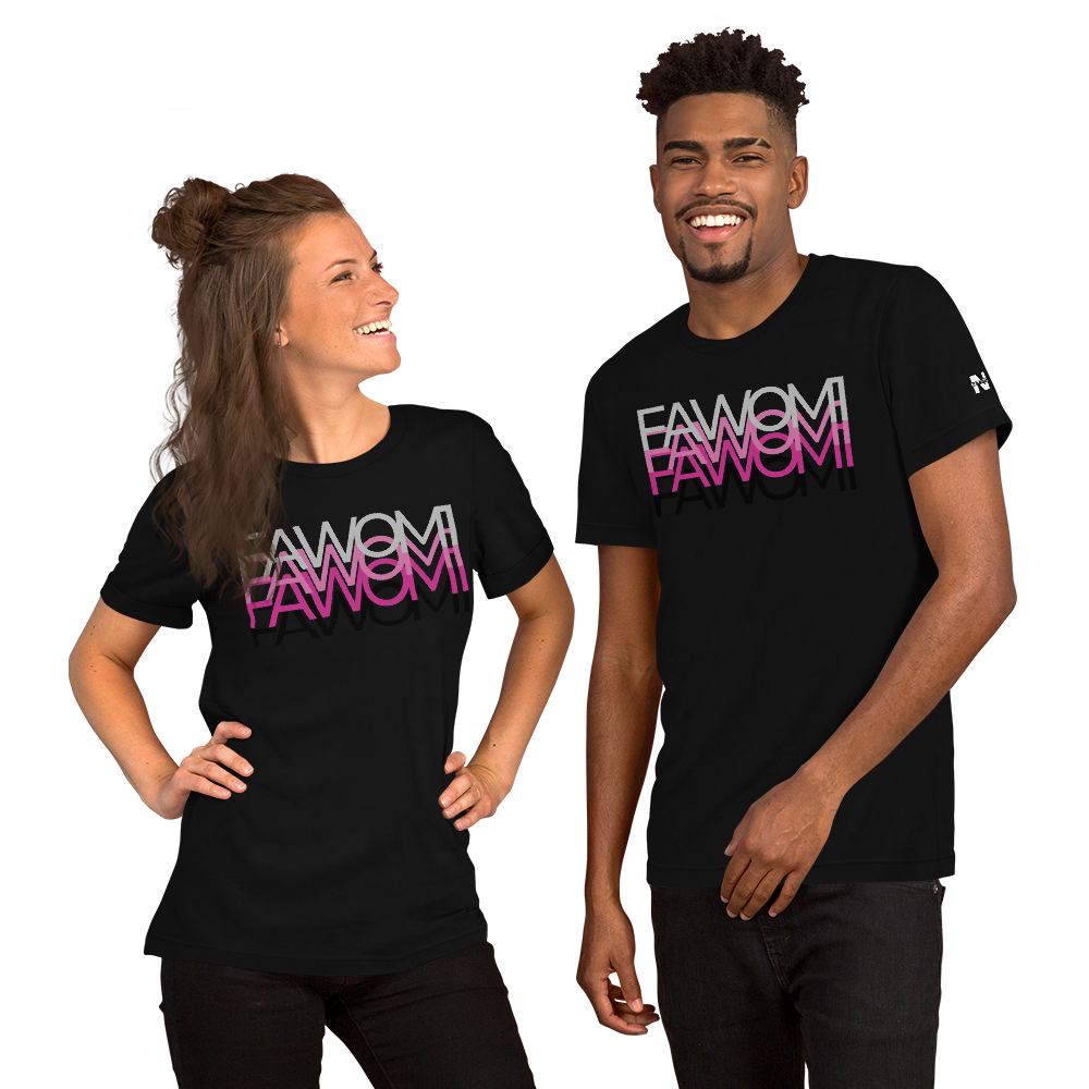Short-Sleeve Unisex T-Shirt <FAWOM1 > DiZign